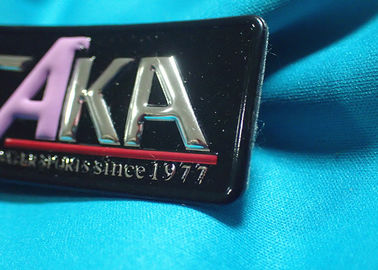 Remendo de alta frequência com logotipo gravado, 3D transferência térmica personalizada do efeito TPU