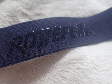 tira de borracha de silicone do logotipo do costume de 30mm/não faixa elástica do deslizamento