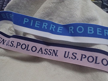 tira de borracha de silicone do logotipo do costume de 30mm/não faixa elástica do deslizamento