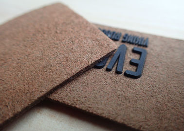 Logo Garment Leather Patch Custom personalizado gravou calças de brim cobre a etiqueta do remendo