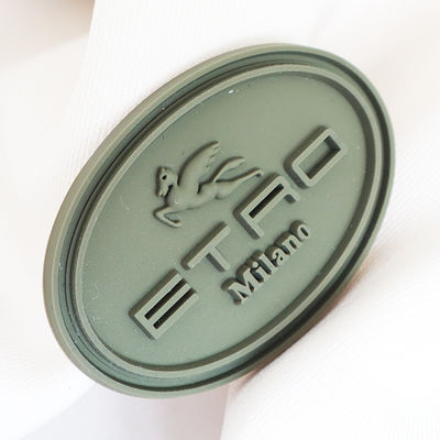 Logotipo de silicone 3D personalizado impresso