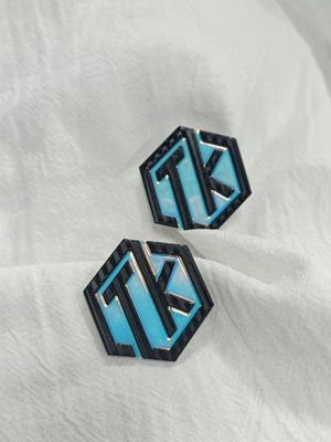 Holograma personalizado Rainbow TPU OEM Garment Symphony TPU Badge