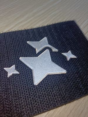 Ferro de fábrica em Custom 3D Tpu Badge Patches TPU em relevo para roupas Etiqueta personalizada