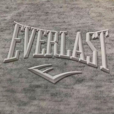 Impressão 3D em silicone Logotipo de transferência de calor Etiquetas de vestuário Emblema de silicone