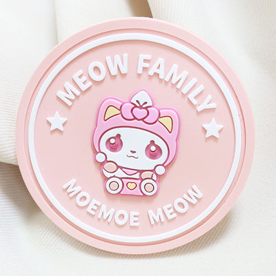 3D Patch de costura de silicone de ferro embreagem de roupas de silicone profissional embreagem de roupas para roupas