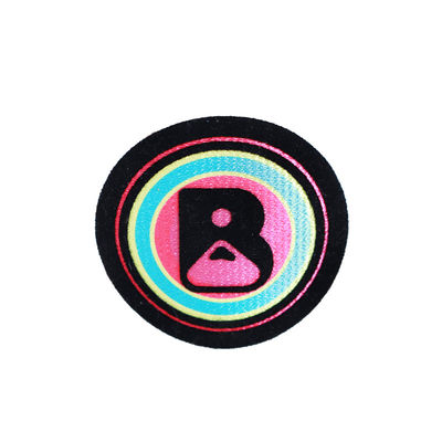 Estampagem de Transferência de Calor com Design Personalizado Logotipo do Clube de Futebol Personalizado com Patch de Flocagem 3D