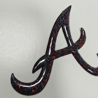 Logotipo em Reboco de TPU 3D de Alta Frequência Personalizado Vermelho Etiqueta de Transferência de Calor Metálico para Saco