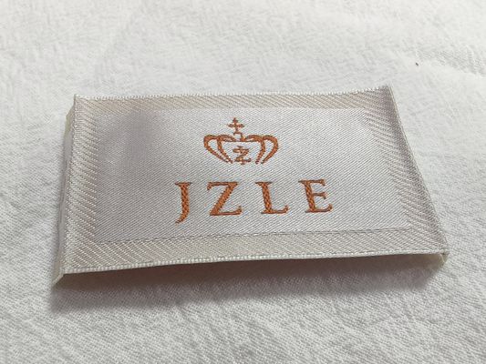 Patches de bordados personalizados pescoço alta densidade tecido etiquetas de luxo para sapatos