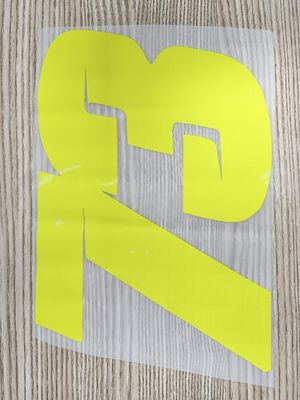 Etiqueta de Moda Personalizada Filme Adesivo DTF Em Transferência de Ferro PET Para Camisetas