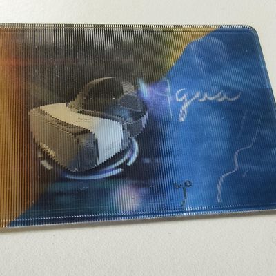Costurar em patches macios TPU holográficos com efeito colorido fantasma personalizados