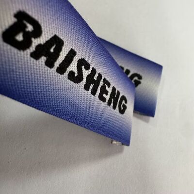 Etiquetas de tecido personalizado duráveis para roupas e vestuário, etiquetas de marca personalizadas com logotipo