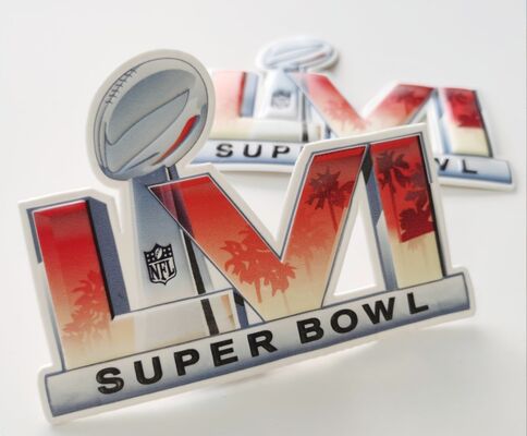 Fábrica Personalizada TPU 3D Patches de Alta Frequência Etiquetas de Transferência de Calor para Vestuário