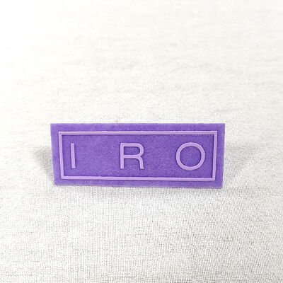 Etiqueta Impressa em Silicone - Patch de Silicone com Logotipo Personalizado para Decoração de Vestuário