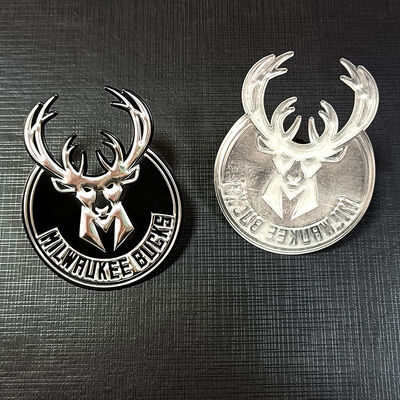 Emblema de transferência de calor TPU - Patch de logotipo personalizado com efeito metálico 3D para vestuário