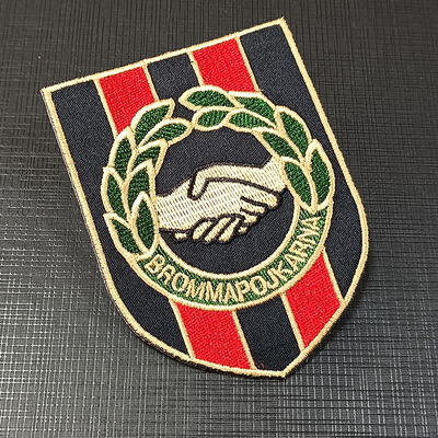 Patch de bordado 3D personalizado de alta qualidade com aplicação por ferro e costura disponível, adequado para roupas e bolsas