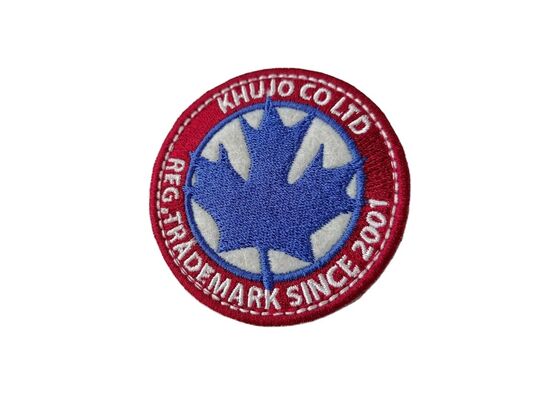Factory Efficient Custom Design Embroidery Patches Ironing Embroidered Badges for Hats and Clothes