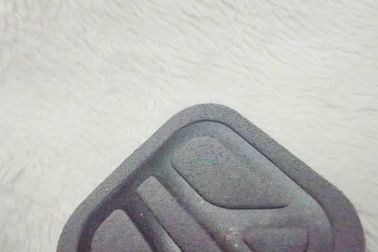 Etiqueta a favor do meio ambiente macia cinzenta de Microfiber, logotipo de alta frequência de Costom para a roupa