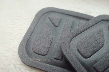 Etiqueta a favor do meio ambiente macia cinzenta de Microfiber, logotipo de alta frequência de Costom para a roupa