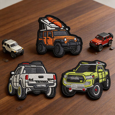 Patches bordados personalizados projetados para profissionais em uniformes, bolsas, chapéus e jaquetas, proporcionando uma impressão e visibilidade duradouras