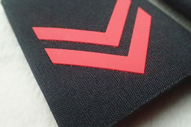 Uniforme feito sob encomenda da impressão da tela das dragonas militares, dragona azul da placa de ombro