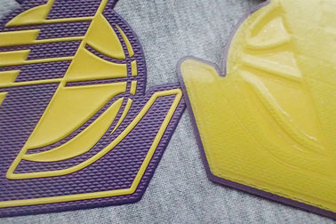Etiquetas da transferência térmica de Customerized 3D TPU para serviço do OEM da roupa e do saco