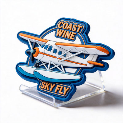 Embalagens TPU de alta frequência 3D personalizadas com material de silicone e logotipos personalizados para marcação de patches de vestuário e roupas duráveis