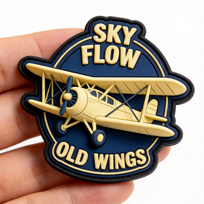 Embalagens TPU de alta frequência 3D personalizadas com material de silicone e logotipos personalizados para marcação de patches de vestuário e roupas duráveis