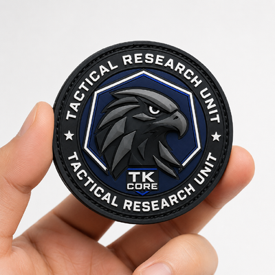 Emblema de TPU de alta frequência 3D personalizado para roupas e bolsas