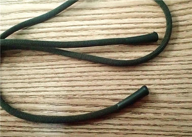 Delicado do cabo do zíper de Customerized 4MM e términos para a roupa, sapatas do silicone de Matt