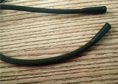 Delicado do cabo do zíper de Customerized 4MM e términos para a roupa, sapatas do silicone de Matt