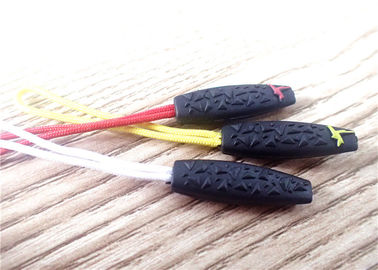 Extrator de borracha personalizado Eco do zíper do silicone 3D colorido - amigável