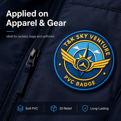 Etiquetas de Transferência de Calor 3D em PVC Personalizadas para Roupas, Moda Esportiva, Chapéus, Bolsas e Marca de Logotipo de Vestuário com PVC Flexível e Acabamento Premium