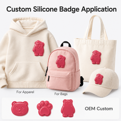 Brindes Promocionais Lembranças Ímãs de Geladeira Personalizados Urso Distintivo Colorido Oekotex TPU Ímãs de Formato