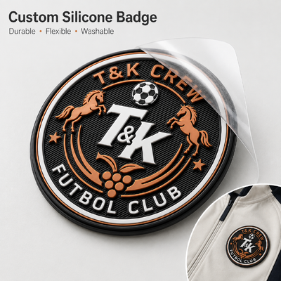 Etiquetas e Emblemas de Transferência de Calor de Silicone 3D Personalizados com Logotipo em Relevo para Vestuário Esportivo, Jaquetas de Streetwear, Chapéus, Bolsas OEM ODM