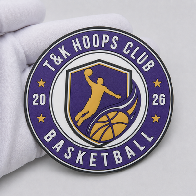 Patches de Logo 3D em TPU Personalizados para Vestuário Esportivo - Ecológicos, Laváveis e Emblemas de Alta Frequência Totalmente Personalizáveis