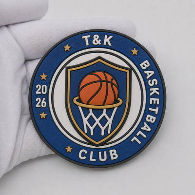 Patches de Logo 3D em TPU Personalizados para Vestuário Esportivo - Ecológicos, Laváveis e Emblemas de Alta Frequência Totalmente Personalizáveis