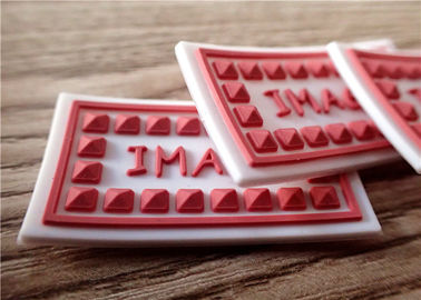 Remendos 3D de borracha personalizados para a roupa/chapéu Eco - amigável