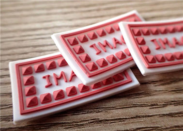 Remendos 3D de borracha personalizados para a roupa/chapéu Eco - amigável