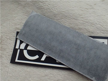 Dobro - colora os remendos que de borracha do logotipo do silicone 3D Microfiber preto macio plantou