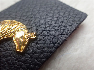 Remendos personalizados do couro gravado da forma para sacos, vestuário