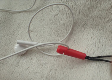 Extrator de borracha funcional do zíper do cabo do fone de ouvido do desgaste para o desportista que escuta a música