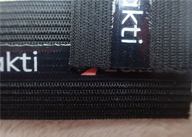 Faixa elástica do roupa interior feito sob encomenda/Webbing elástico resistente da impressão tela de seda