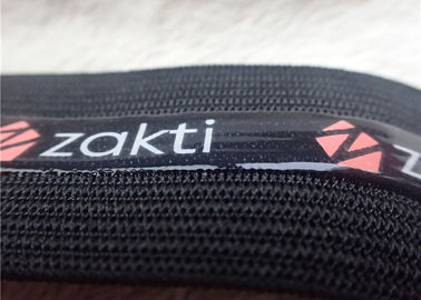 Faixa elástica do roupa interior feito sob encomenda/Webbing elástico resistente da impressão tela de seda