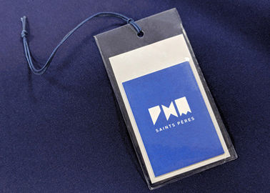 O cair personalizado da roupa etiqueta para etiquetas do PVC dos presentes/Recyled dos vestuários