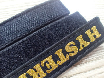 O Webbing personalizado de Velcro do poliéster da forma tecido grava para a etiqueta do vestuário ou do saco