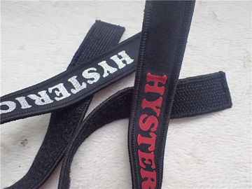 O Webbing personalizado de Velcro do poliéster da forma tecido grava para a etiqueta do vestuário ou do saco