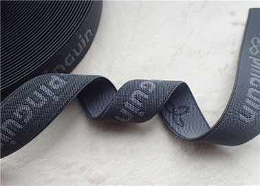 Máscaras da cor da faixa elástica do jacquard cinzento para a faixa ou o roupa interior