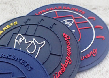 Gravado 3 remendos de borracha dimensionais do logotipo para GV BV das sapatas/mala de viagem OEKO
