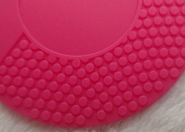 Remendos macios vermelhos do PVC de Rosa para o remendo de lavagem do instrumento/brandamente do silicone da cara