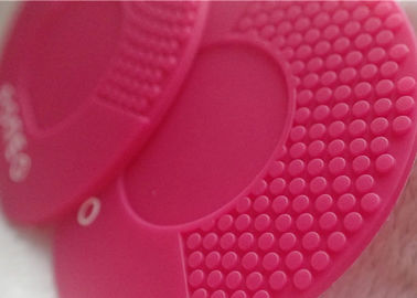Remendos macios vermelhos do PVC de Rosa para o remendo de lavagem do instrumento/brandamente do silicone da cara